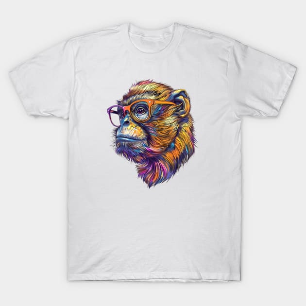 Professor Primate: Judging You in Style! T-Shirt by Carnets de Turig